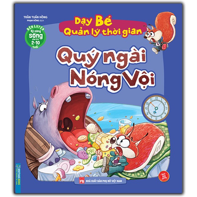 Sách - Combo 8c Rèn luyện kỹ năng sống cho trẻ (2-10 tuổi) - Dạy bé quản lý thời gian