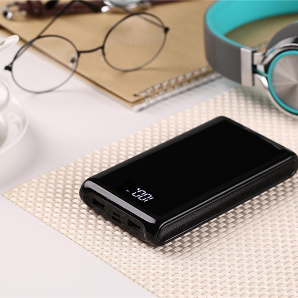 Portable Charger 6 Battery Packs 2-Port Power Bank Portable Battery Charger Case for iPhone, iPad, and other Smart Devices