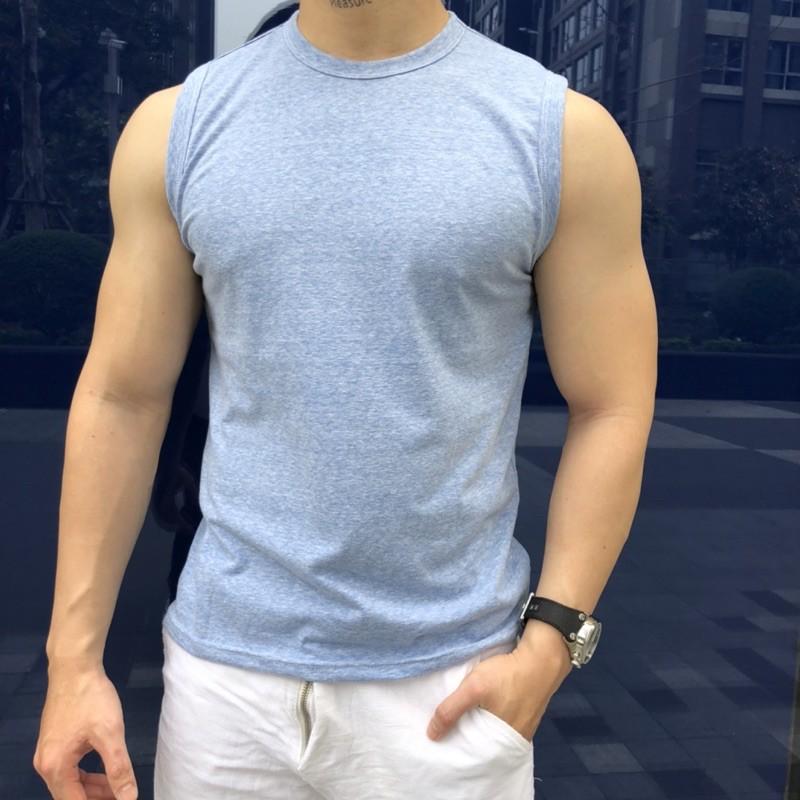 Áo Ba Lỗ Áo Sát Nách Nam Tanktop Cotton 100% siêu mềm mịn mát mẻ hơn 25 màu