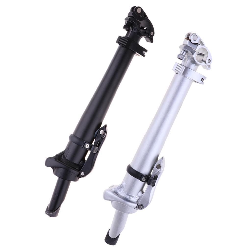 Folding Bike Handlebar Stem Bike Quill Stem Riser Black