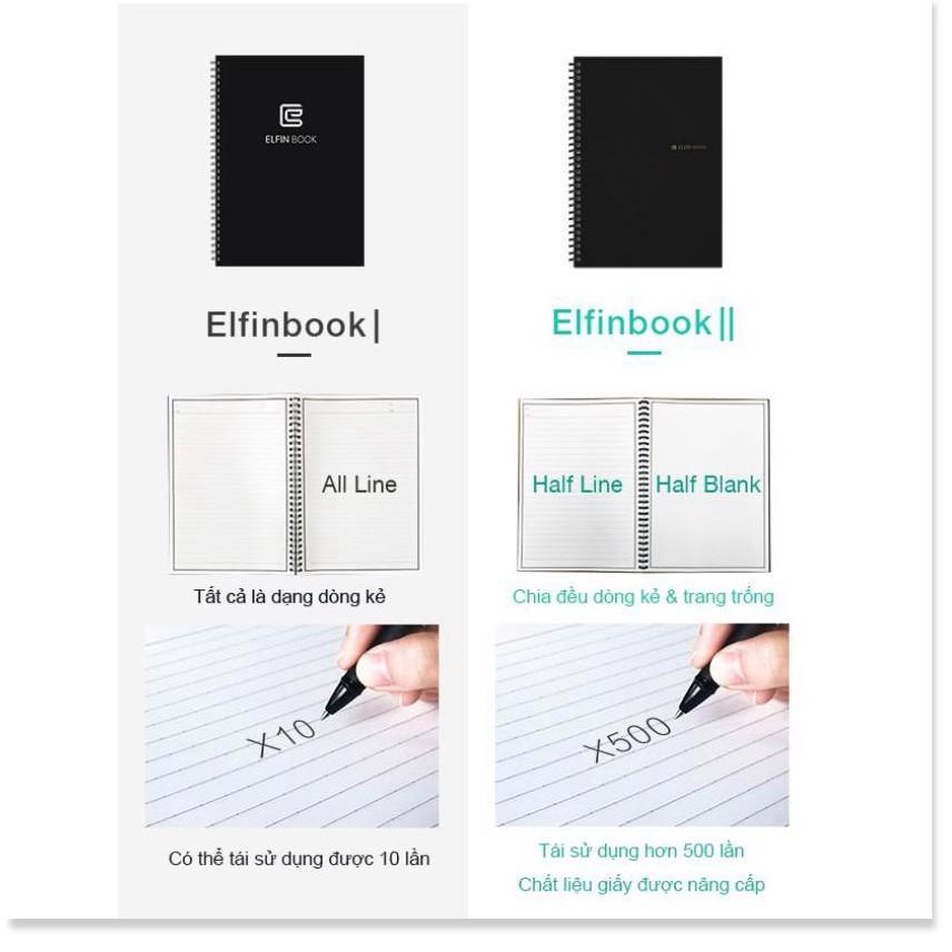 Sổ tay Smartbook da cao cấp Elfinbook 3.0 (Xanh nâu)