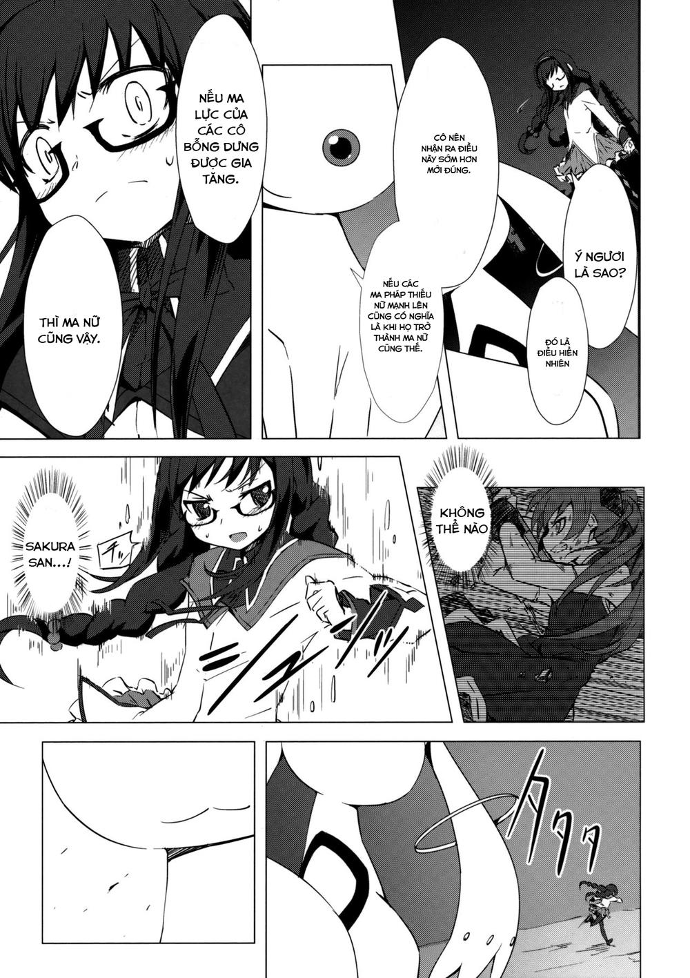 mahou shoujo lyrical nanoha x madoka (crossover) chapter 3 14