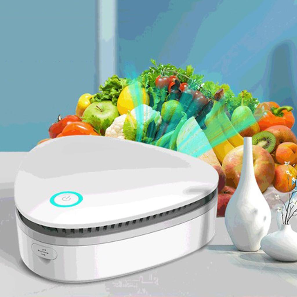 2x Refrigerator Ozone Air Purifier Ozone Generator Ozonator USB Rechargeable