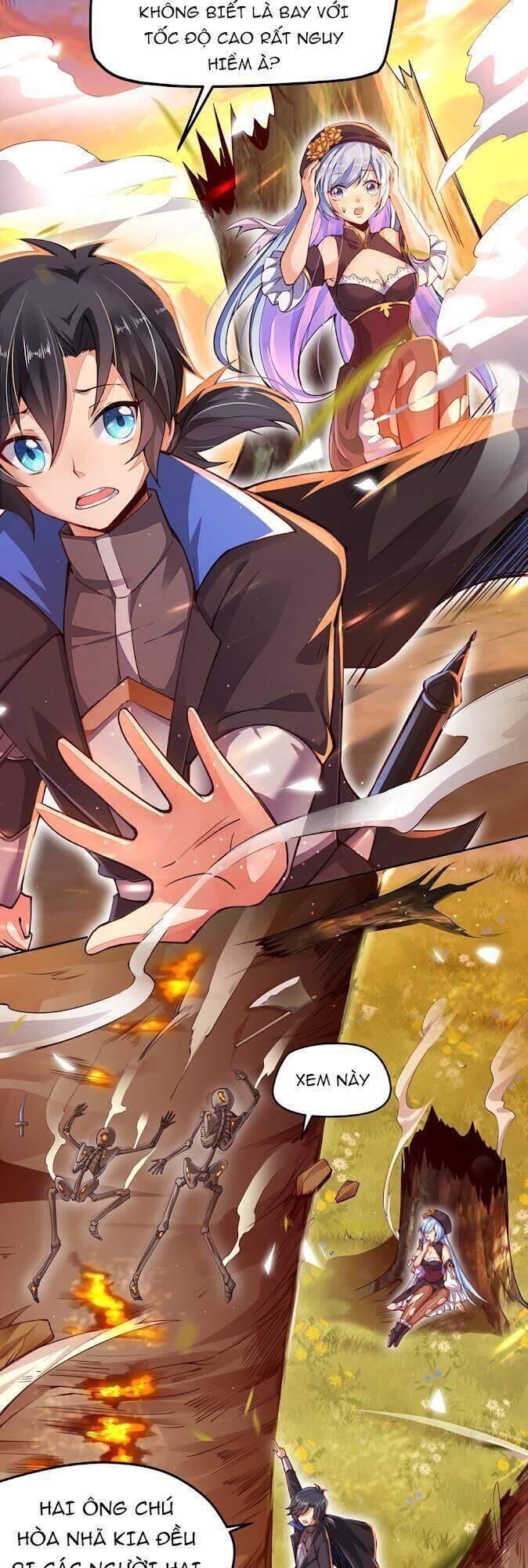 cuộc sống của kiếm thần cũng không hẳn là chán chapter 2 3