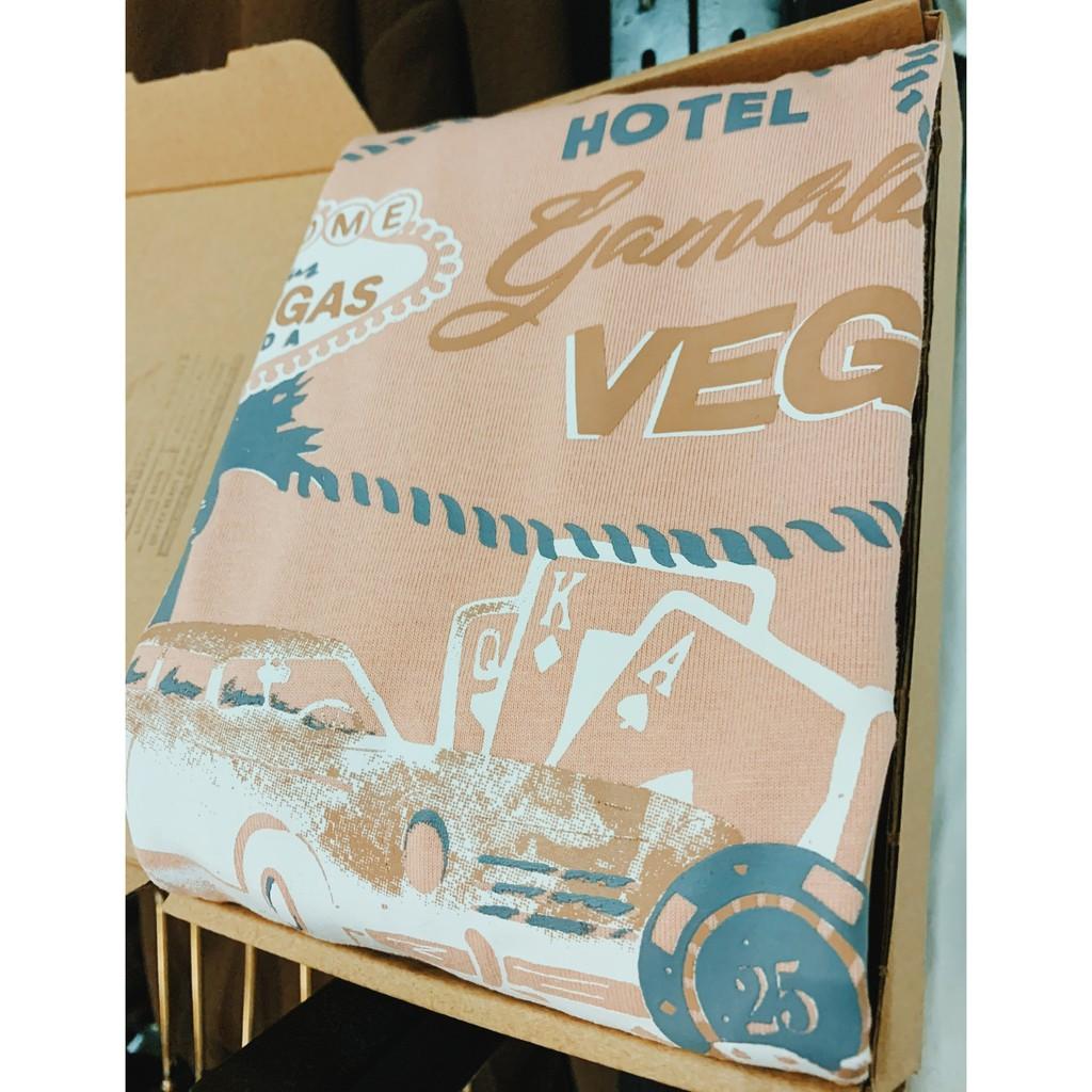 ÁO PHÔNG NAM NỮ M45 | PINK VEGAS