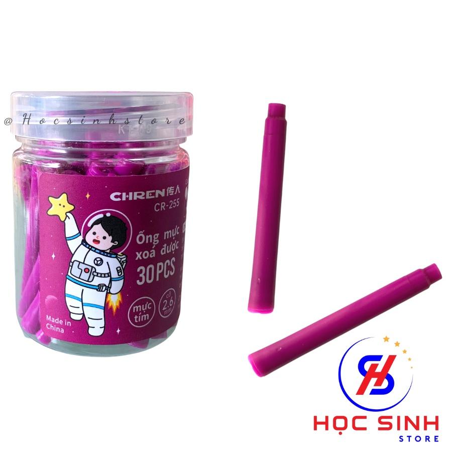 Combo 10 Ống Mực Bút Máy Xóa Được Mực CIIREN CR-255