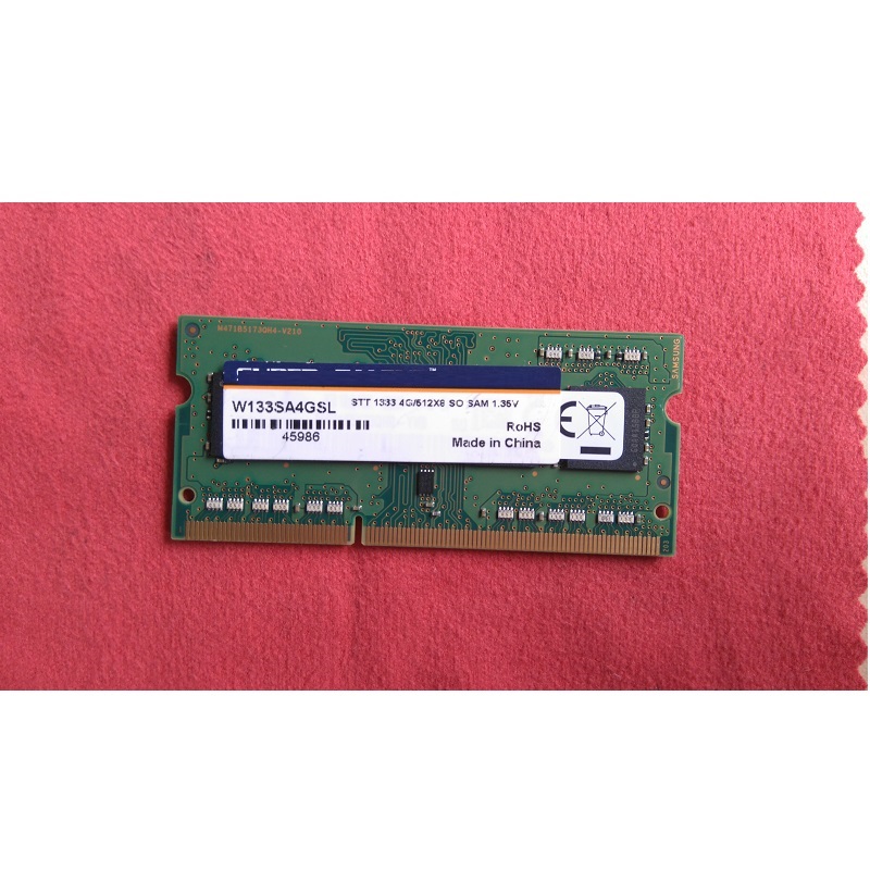 Ram laptop 4GB DDR3L bus 1333 (10600S), ram cho laptop