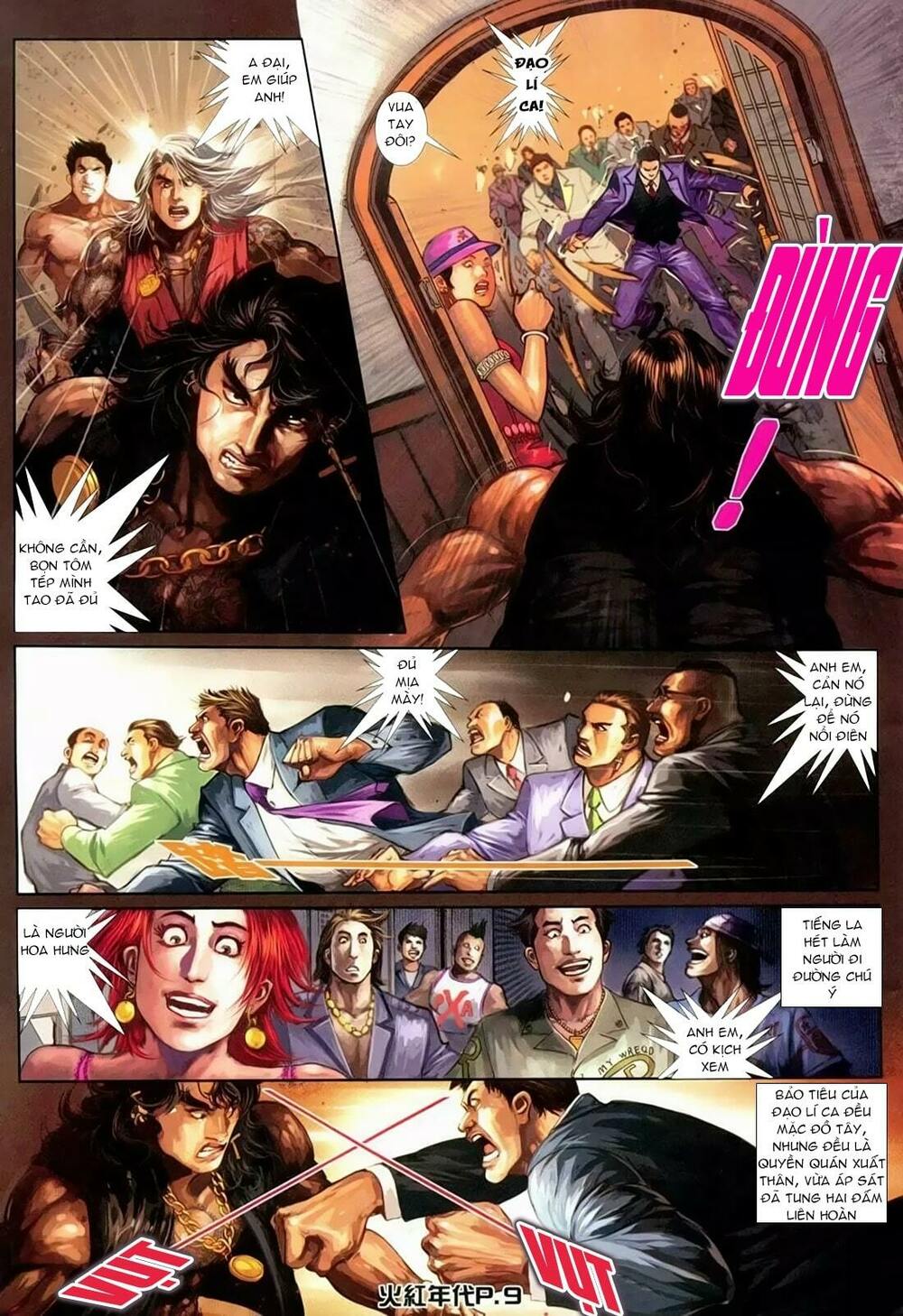 hỏa hồng niên đại hắc cốt đường chapter 132 6