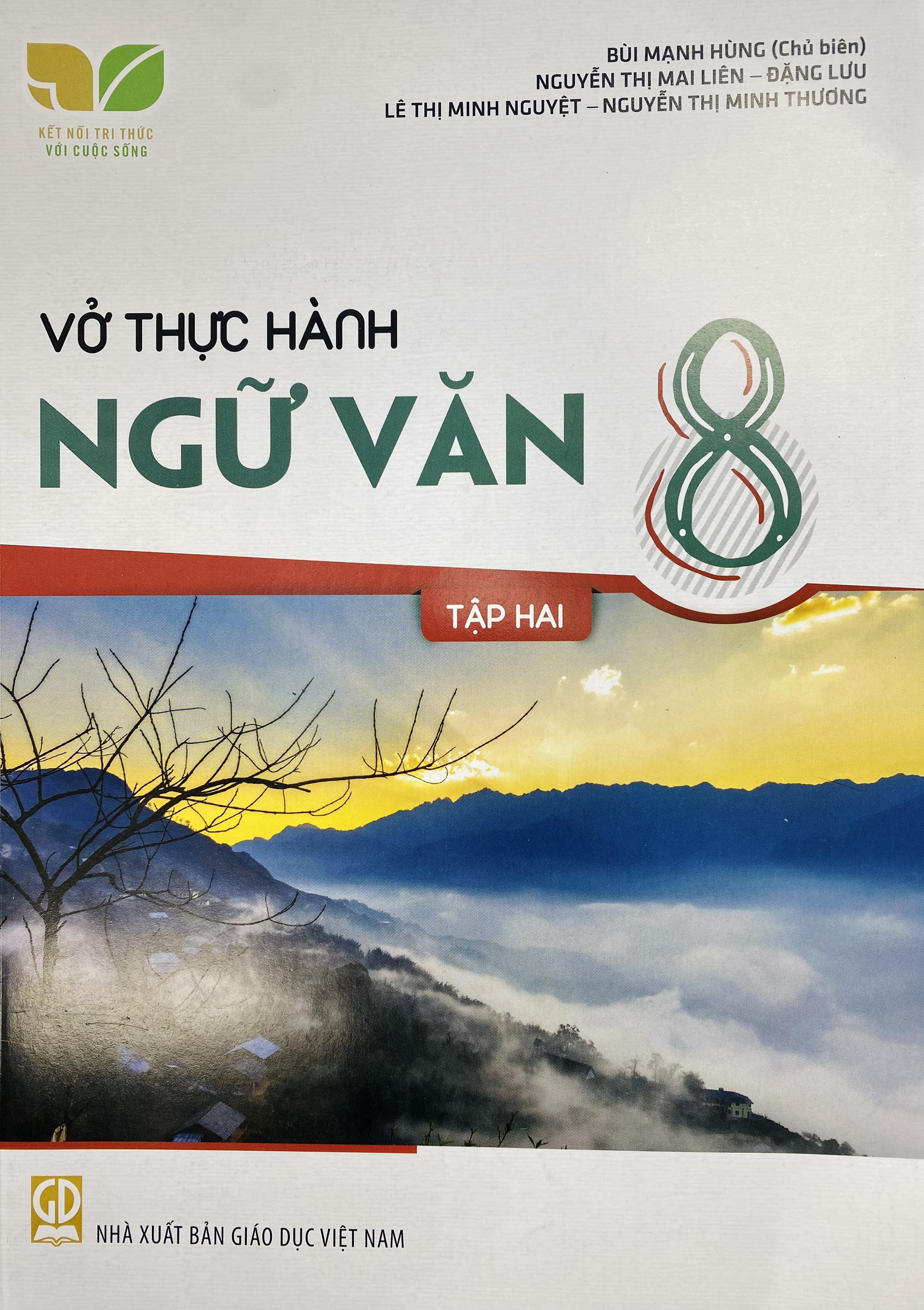 Sách - Vở thực hành Ngữ văn lớp 8 tập 1+2
