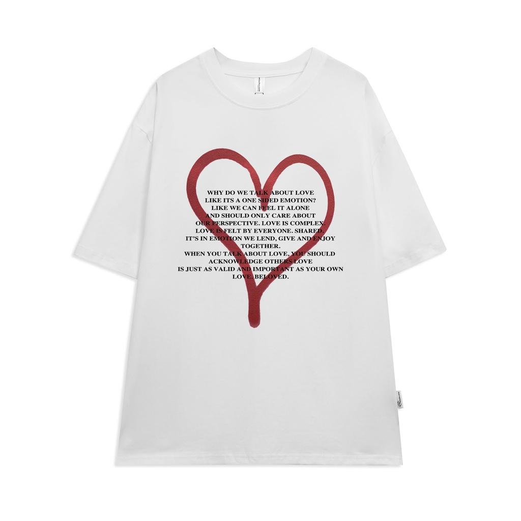Áo thun cotton form rộng nữ Unisex MT002 Miucho