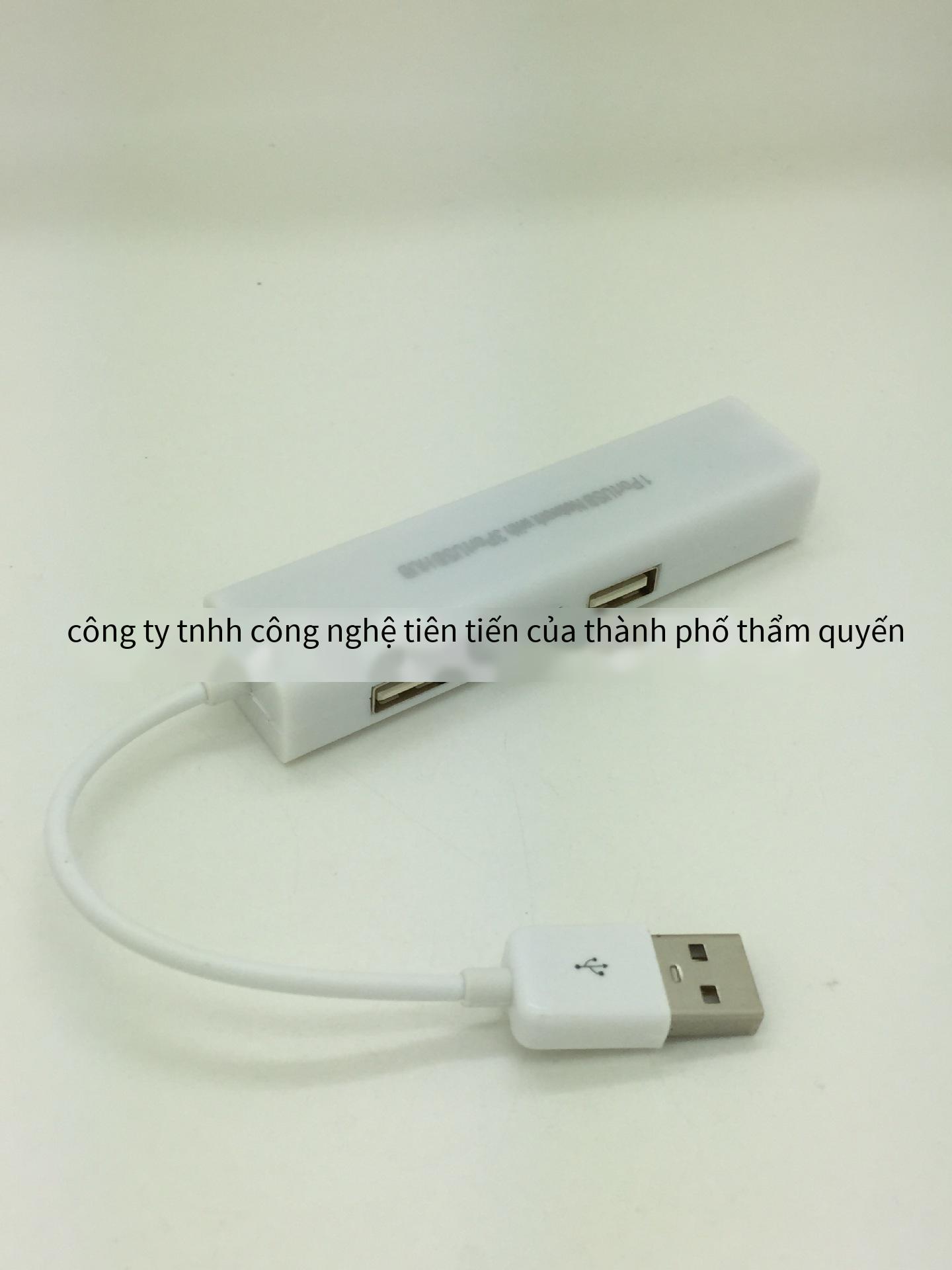 Phong cách mới nhất phẳng usb sang dòng cổng mạng card mạng USB cáp mạng có dây chuyển đổi card mạng USB với bộ chia USB