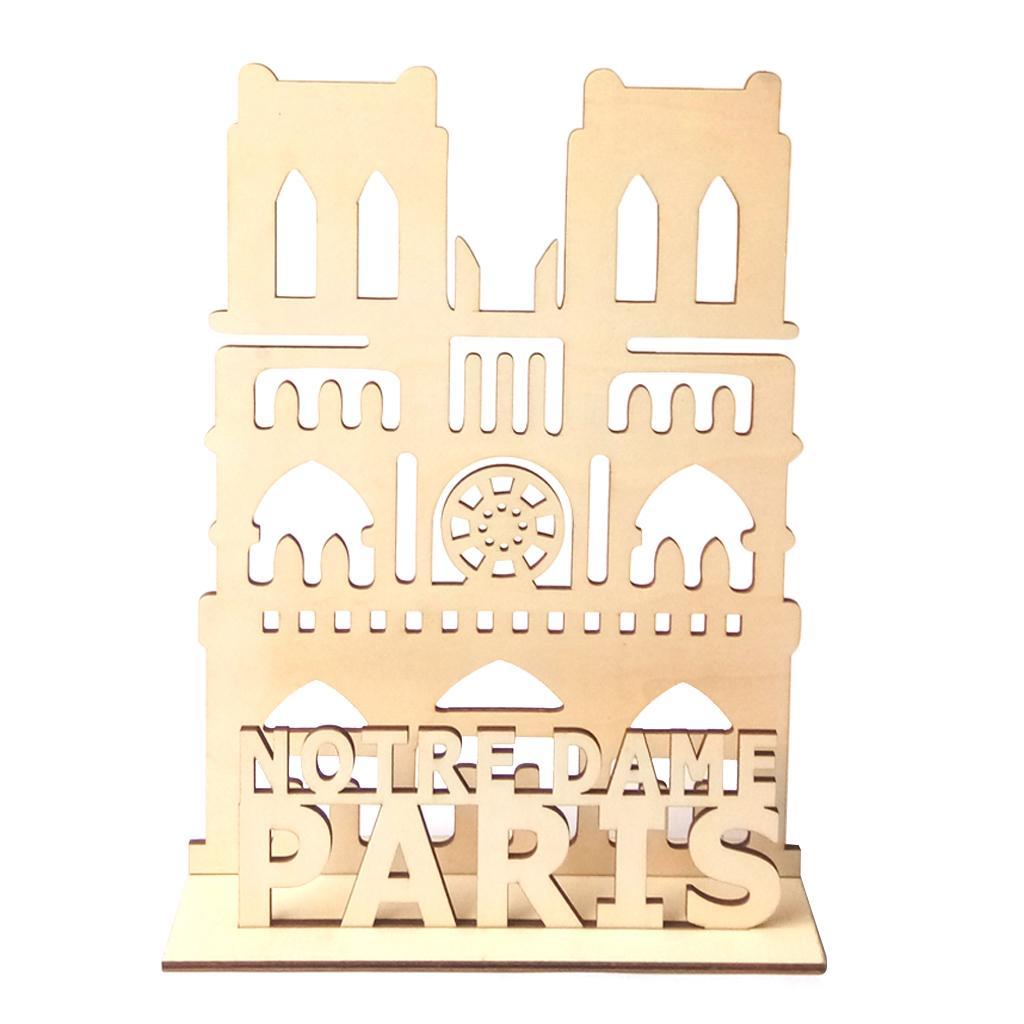 Wooden Decoration Tableware Wooden Crafts Desktop Decor Desktop Ornaments, Notre