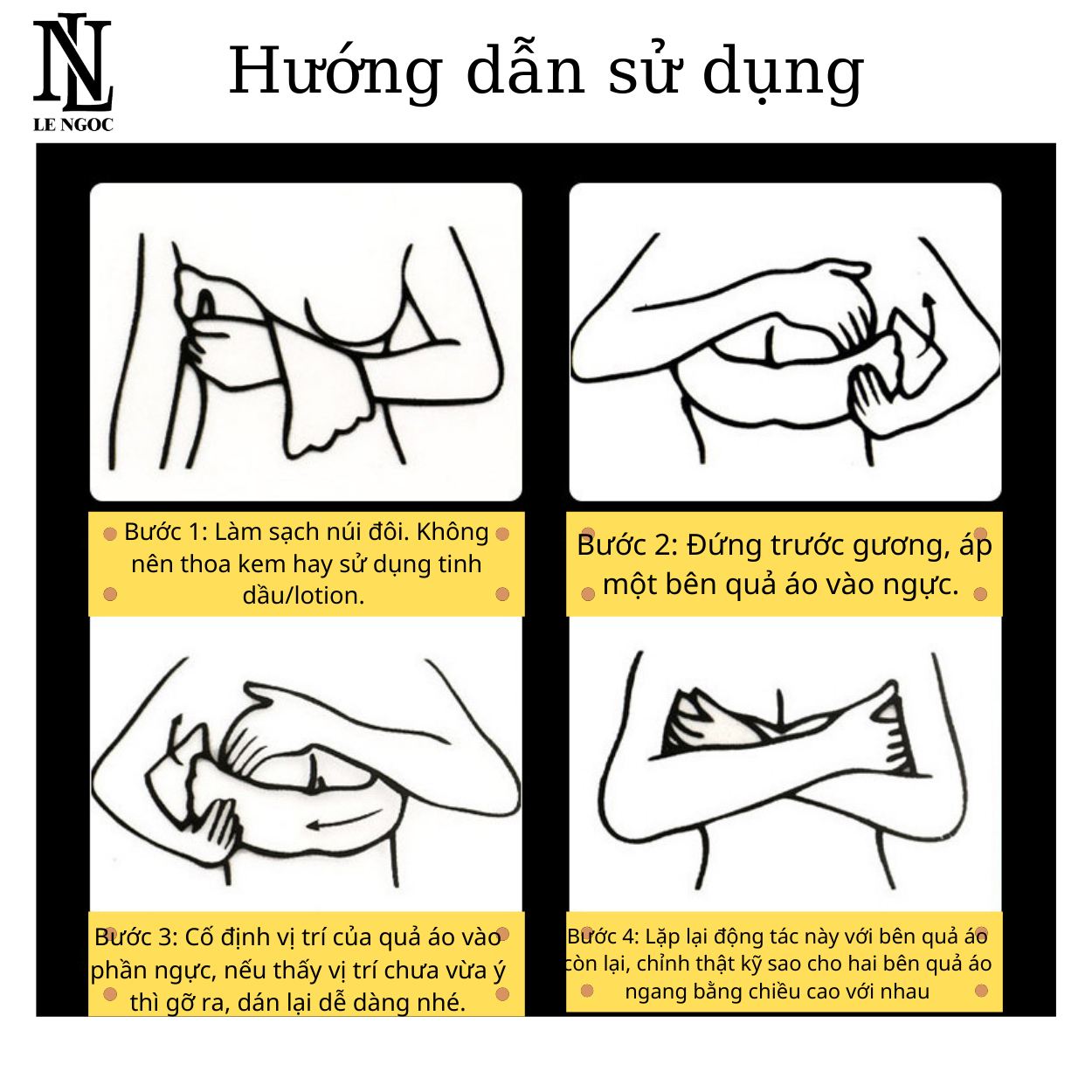 Miếng dán ngực thoáng khí, miếng dán nâng ngực tạo khe hình cánh bướm cho cô dâu mặc áo cưới cúp ngang hở lưng-LN161