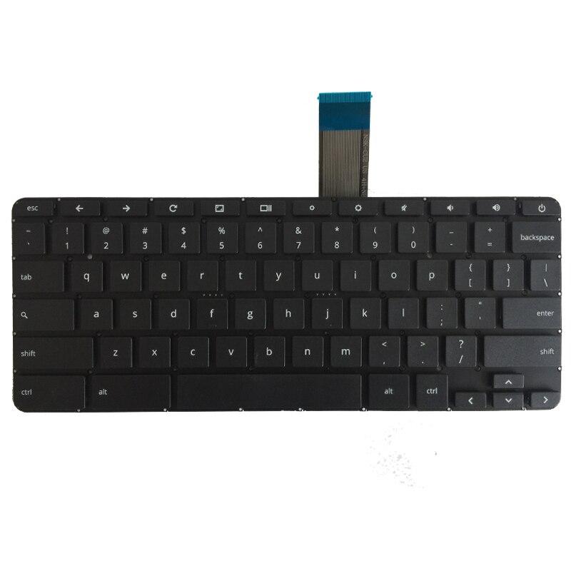 Mới Bàn Phím Laptop Us Laptop Dành Cho Hp Chromebook 11 G4 Chromebook 11 G4 Ee