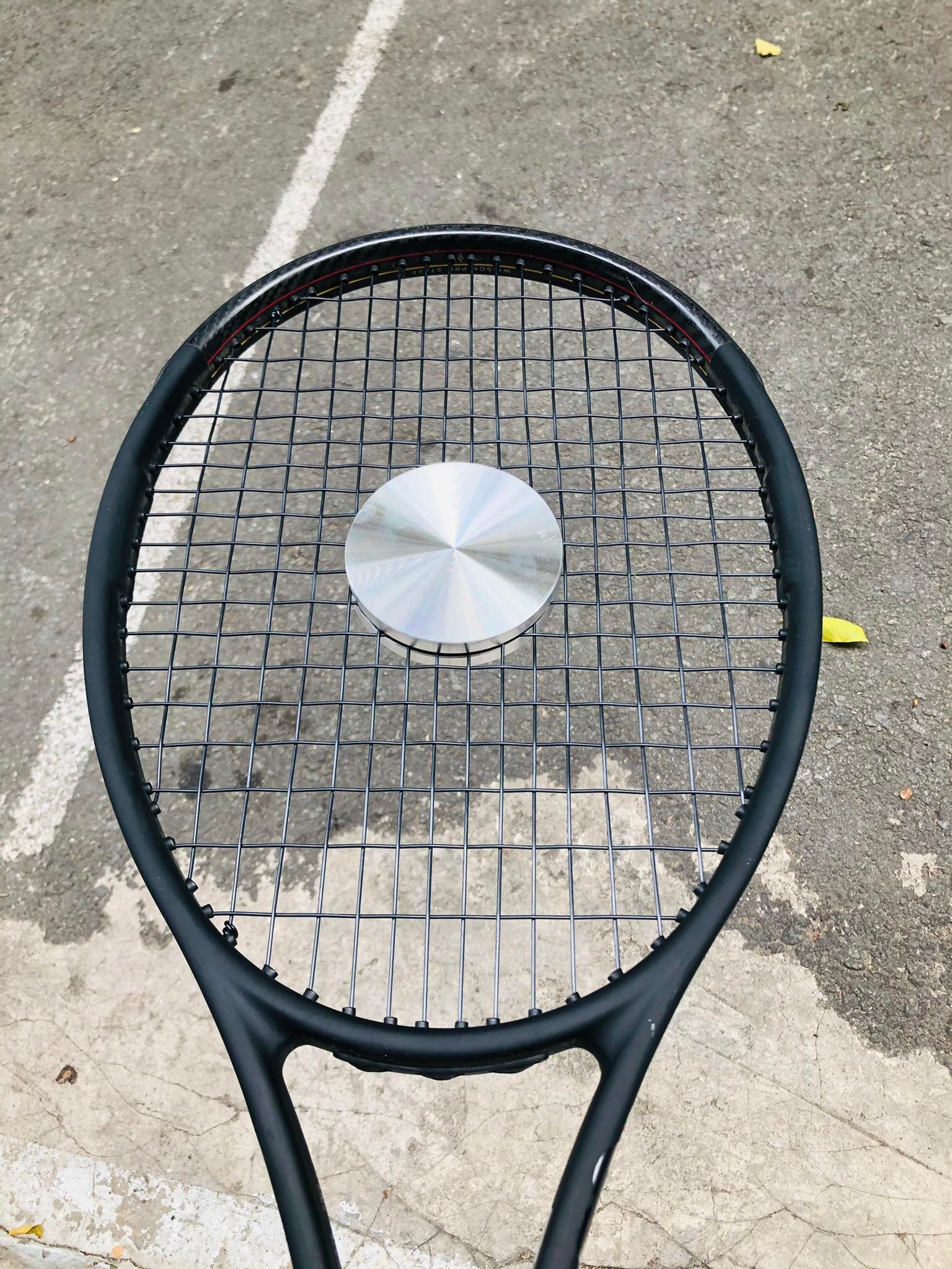 Dụng cụ luyện vung vợt tennis racquet drop assistant