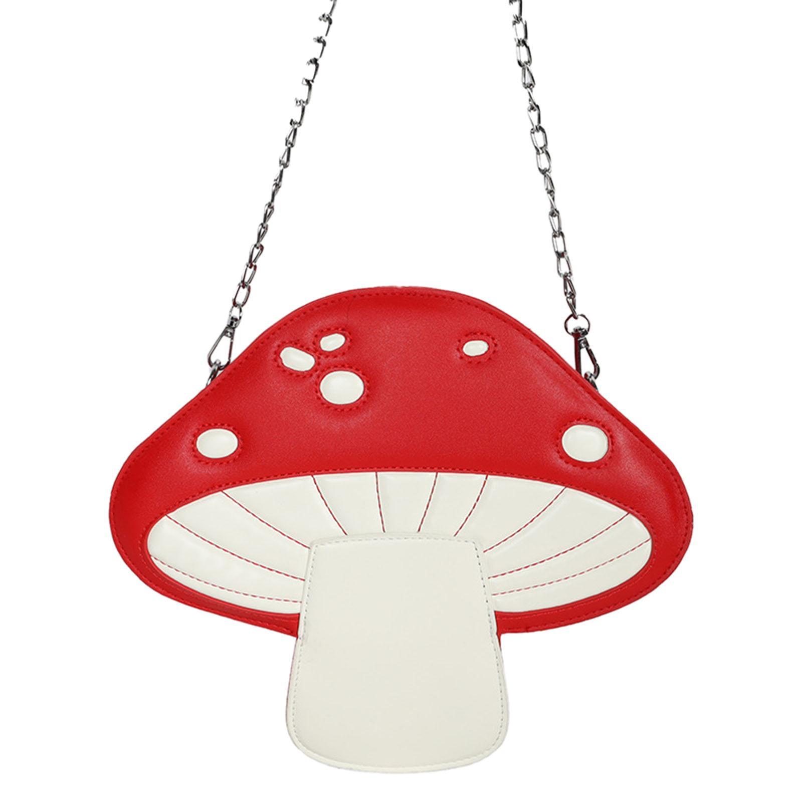 Fashion Mushroom Shape Shoulder Bag Purses Travel Tote for Women