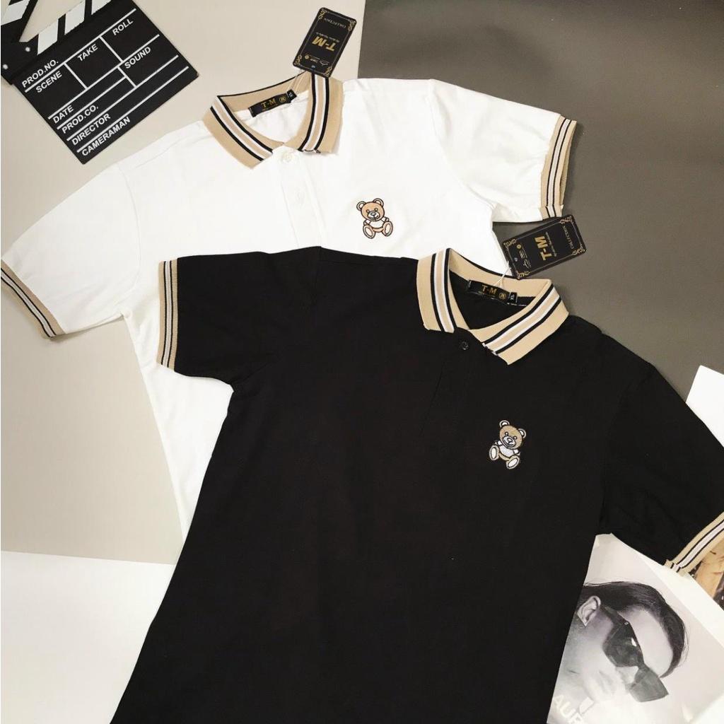 Áo Thun Nam Ngắn Tay, Chất Cotton, Phối Tay Đỏ Co Giãn 4 Chiều.