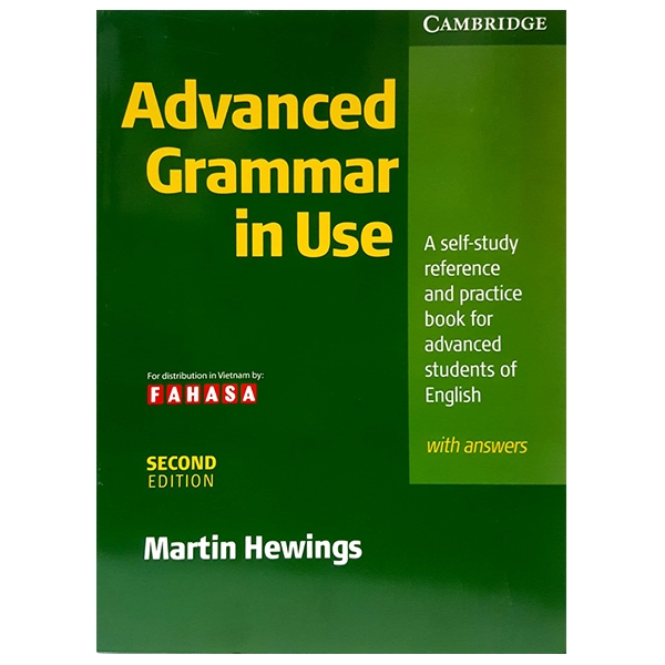 Advanced Grammar In Use 2nd Reprint Edition