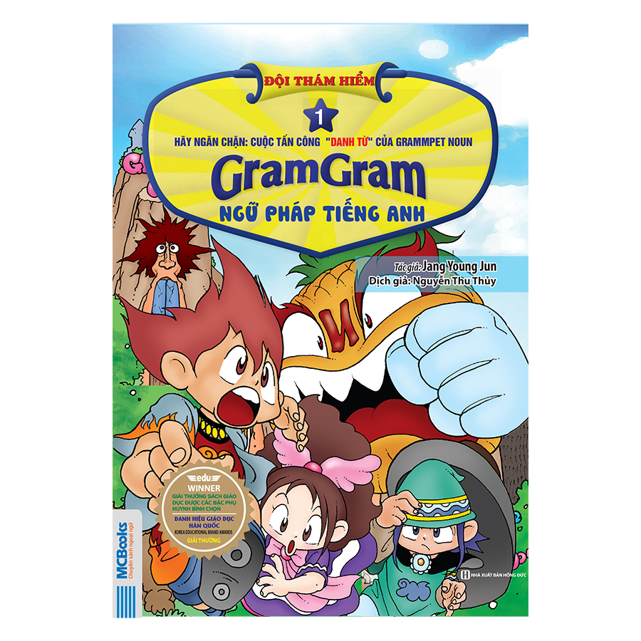 Gram Gram - Đội Thám Hiểm Ngữ Pháp Tiếng Anh - Tập 1  Danh Từ