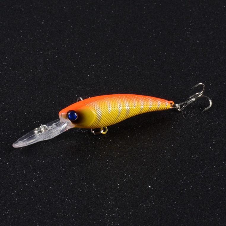 Mồi câu lure cá Chẽm Hồng Nhồng Măng Dài 9cm Nặng 8.3gam Đồ Câu Việt Bắc