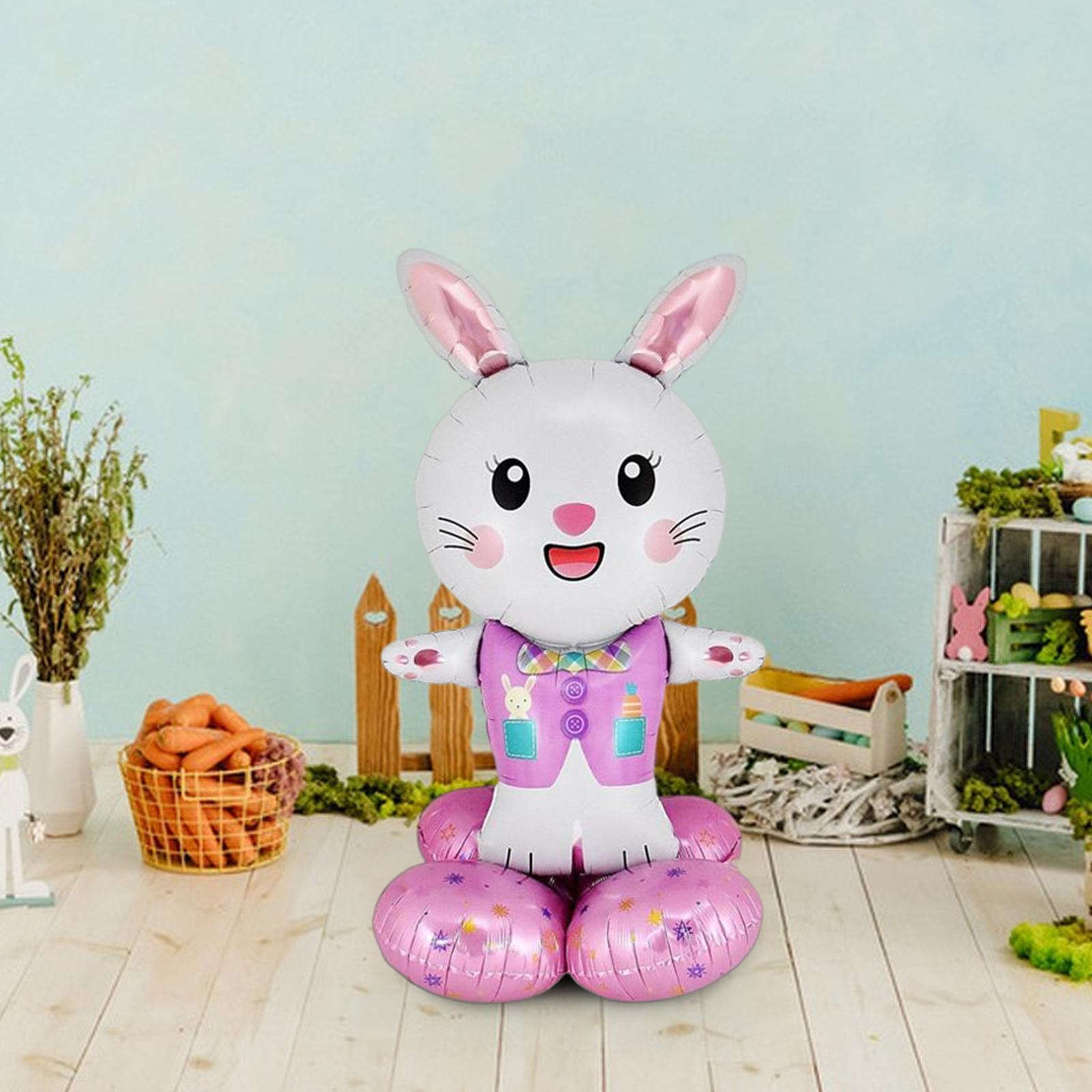 Inflatable bunny Easter for Children Decor for Baby Shower Holiday