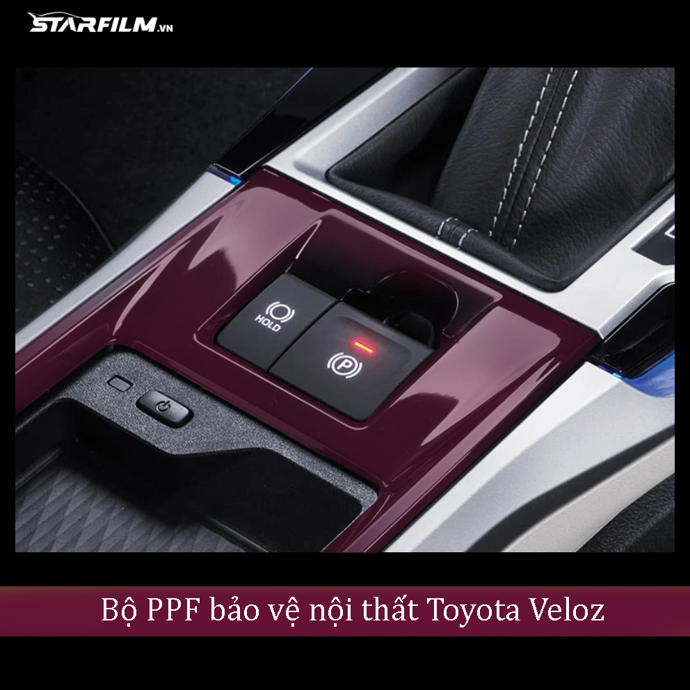 TOYOTA VELOZ 2022 PPF TPU nội thất chống xước tự hồi phục STARFILM
