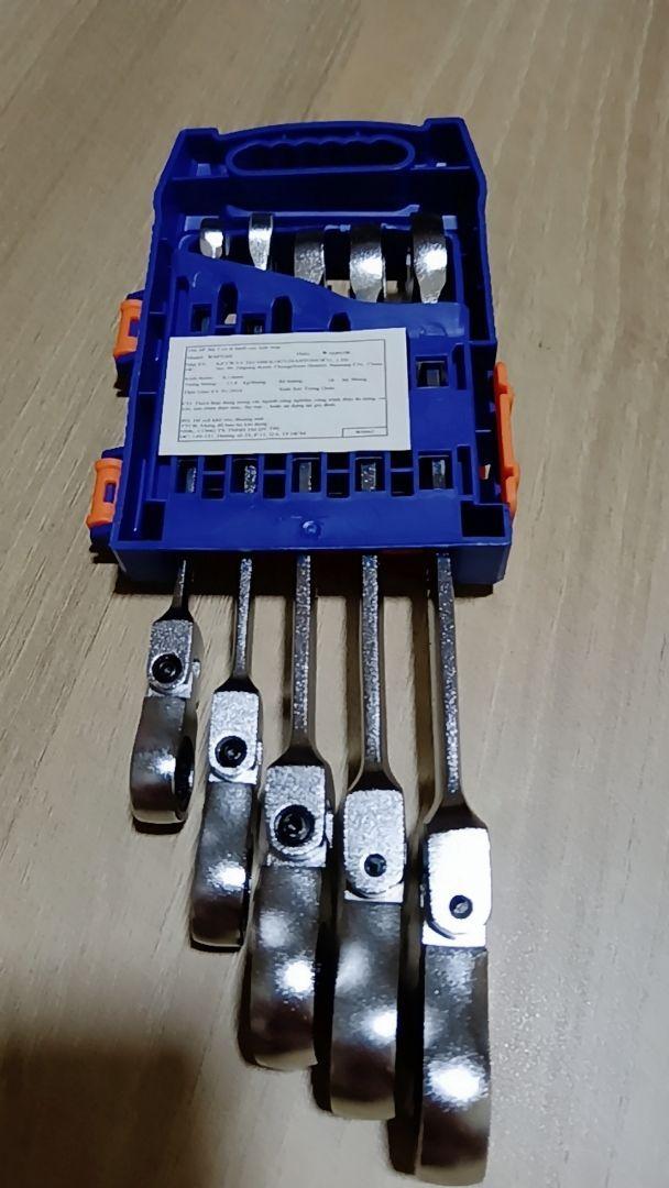 BỘ 5 CỜ LÊ VÒNG MIỆNG TỰ ĐỘNG LẮC LÉO 8-14MM WADFOW WSP5205 - HÀNG CHÍNH HÃNG