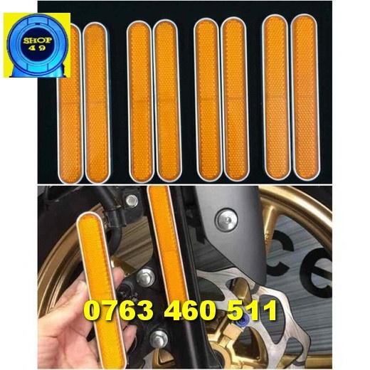 Mắt mèo dạ quang dài gắn phuộc trước