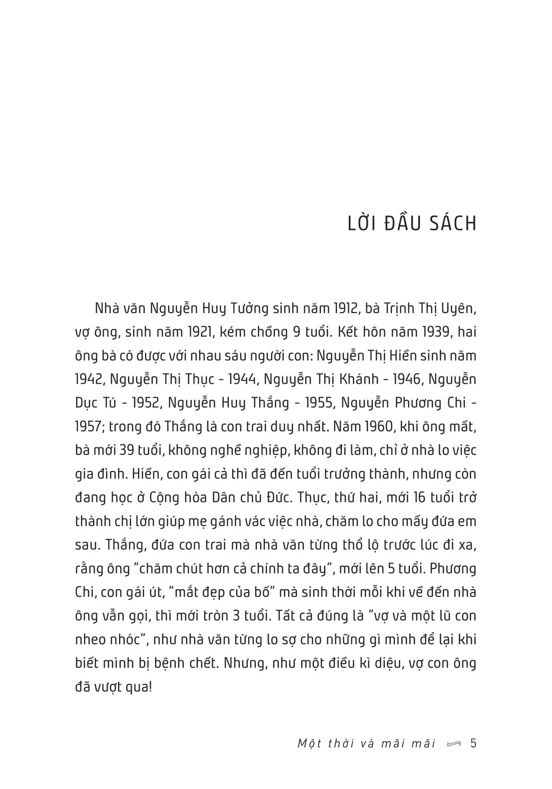 Sách - Nguyễn Huy Tưởng - Một Thời Và Mãi Mãi