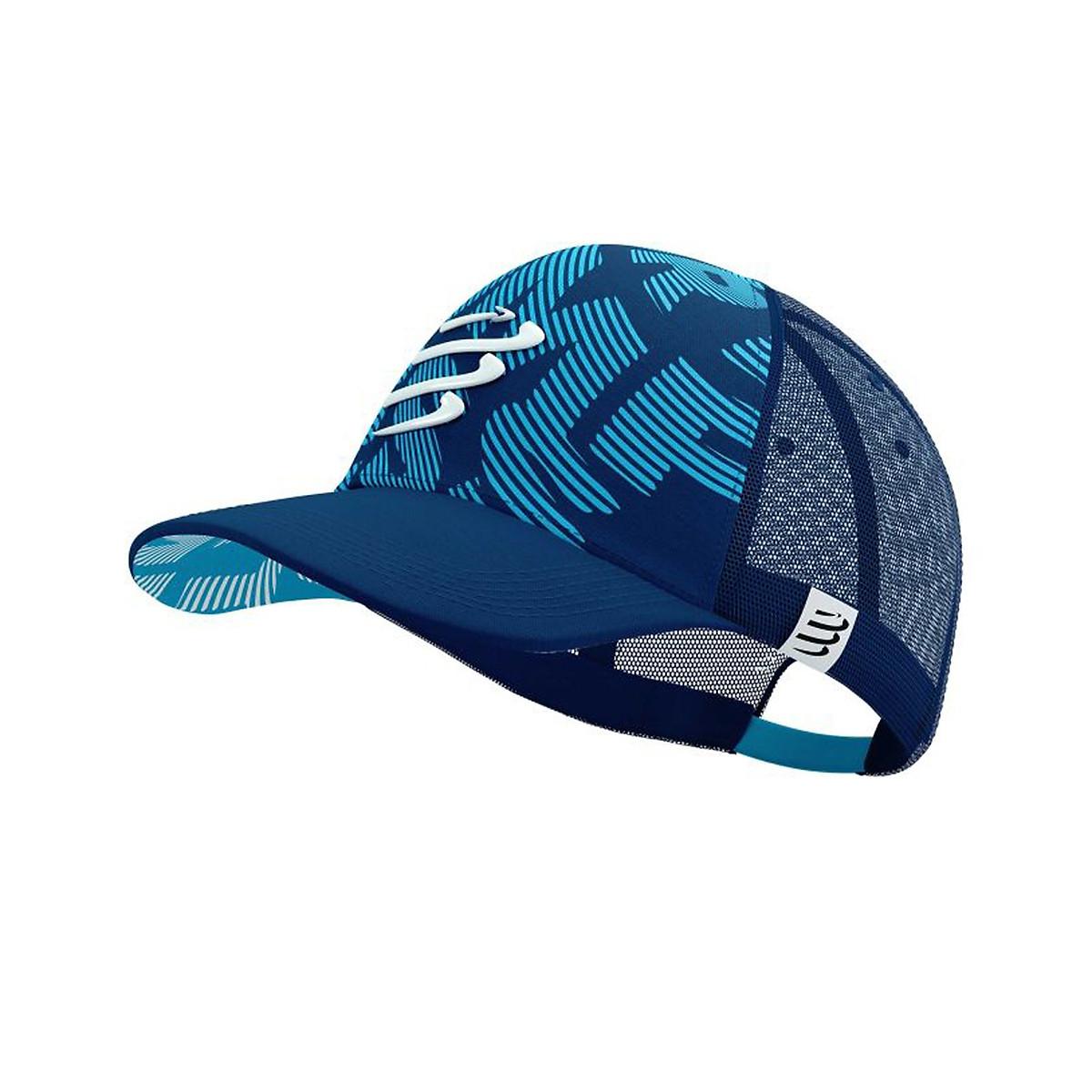 Mũ Chạy Bộ Com Trucker Cap - Estate Blue/Hawaiian Ocean