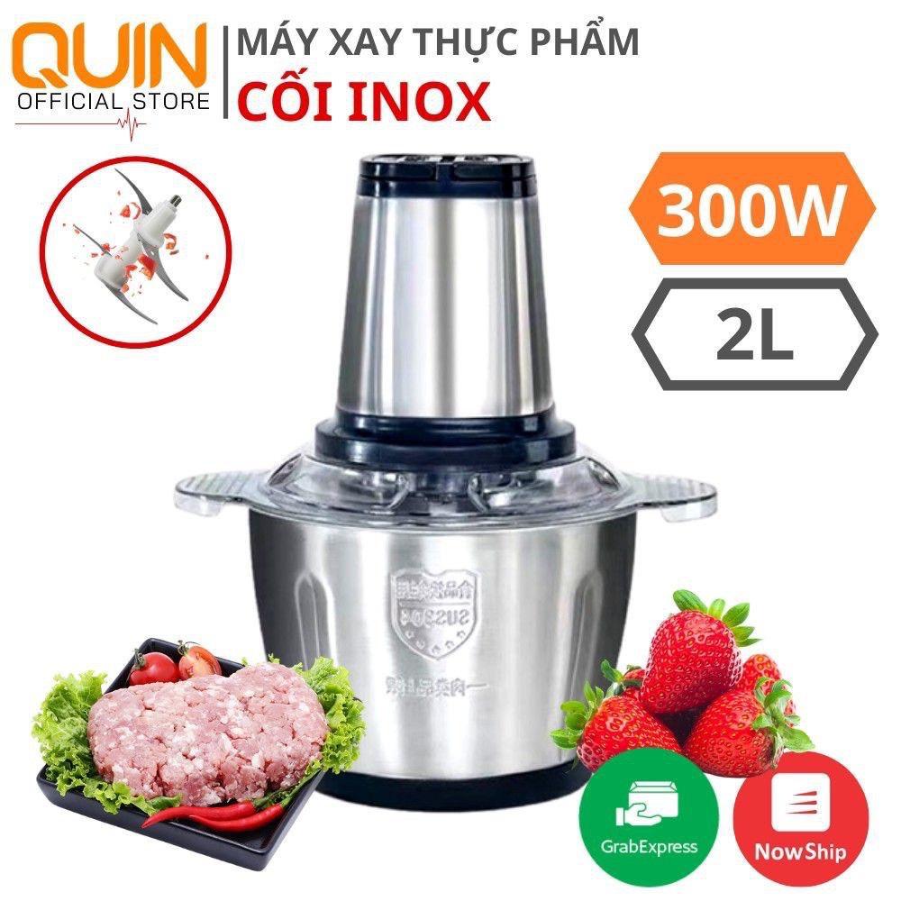 Lưỡi Dao Thay Thế Máy Xay Thịt Cối Inox dạng 4 cánh, Máy Xay Cối Nhựa Dung tích 2L