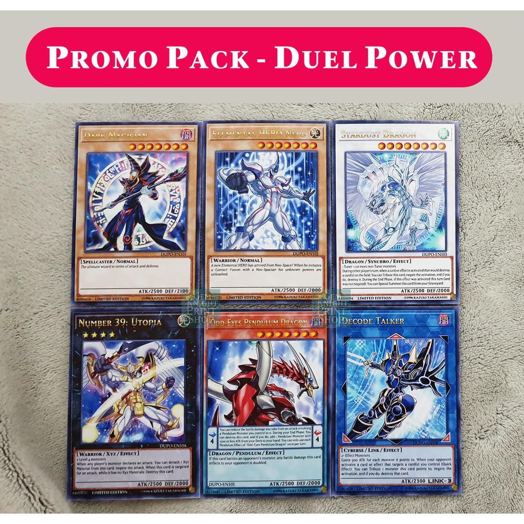 Bộ bài Yugioh - Promo Pack - Duel Power Ldễ thương