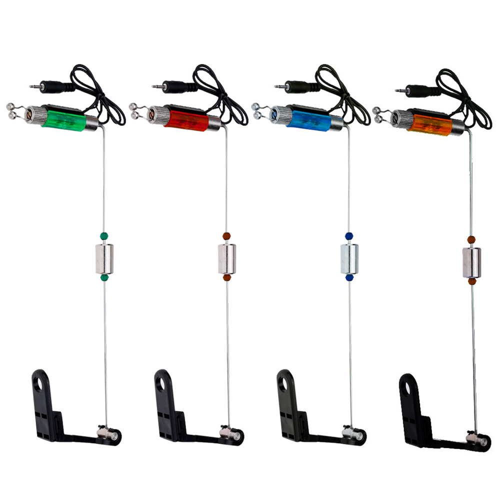 4 thanh móc treo gắn đèn led báo hiệu cá cắn câu