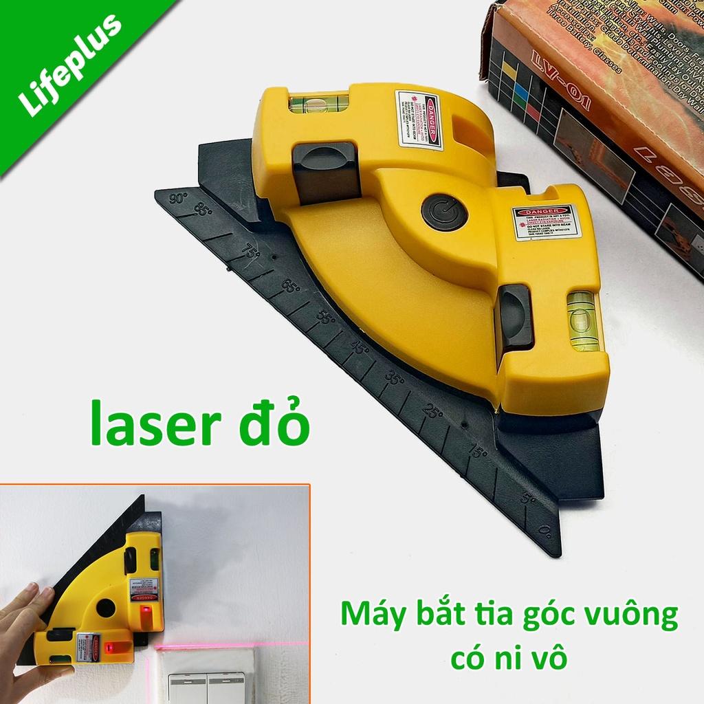 Thước ke góc vuông - máy đo góc vuông laser đỏ có ni vô