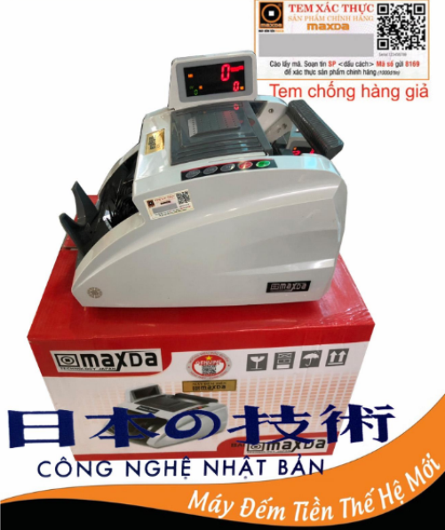 Máy đếm tiền MAXDA 1608 - Hàng chính hãng