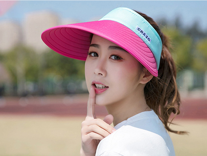Mũ rộng vành chống nắng chống tia cực tím cao cấp mới, nón nữ nửa đầu phong cách Hàn