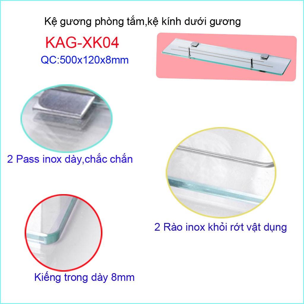 Kệ kính phòng tắm, kệ kiếng KAG-XK04