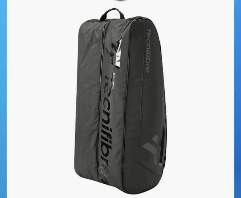 ￼Túi đựng vợt tennis Tour Endurance Ultra Black 12R - Chất liệu bạt chống thấm, 3 ngăn, kích thước 75x28x34,5cm - Bag