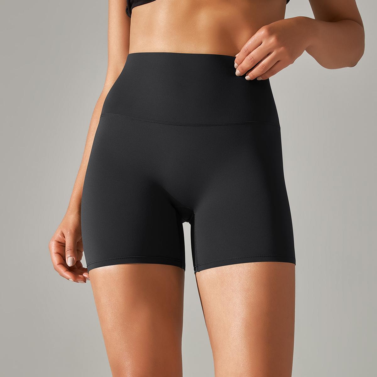 Quần short yoga quần short thể dục nữ chạy xe đạp xe đạp quần short thể thao thoáng khí Color: Cocoa Size: XL