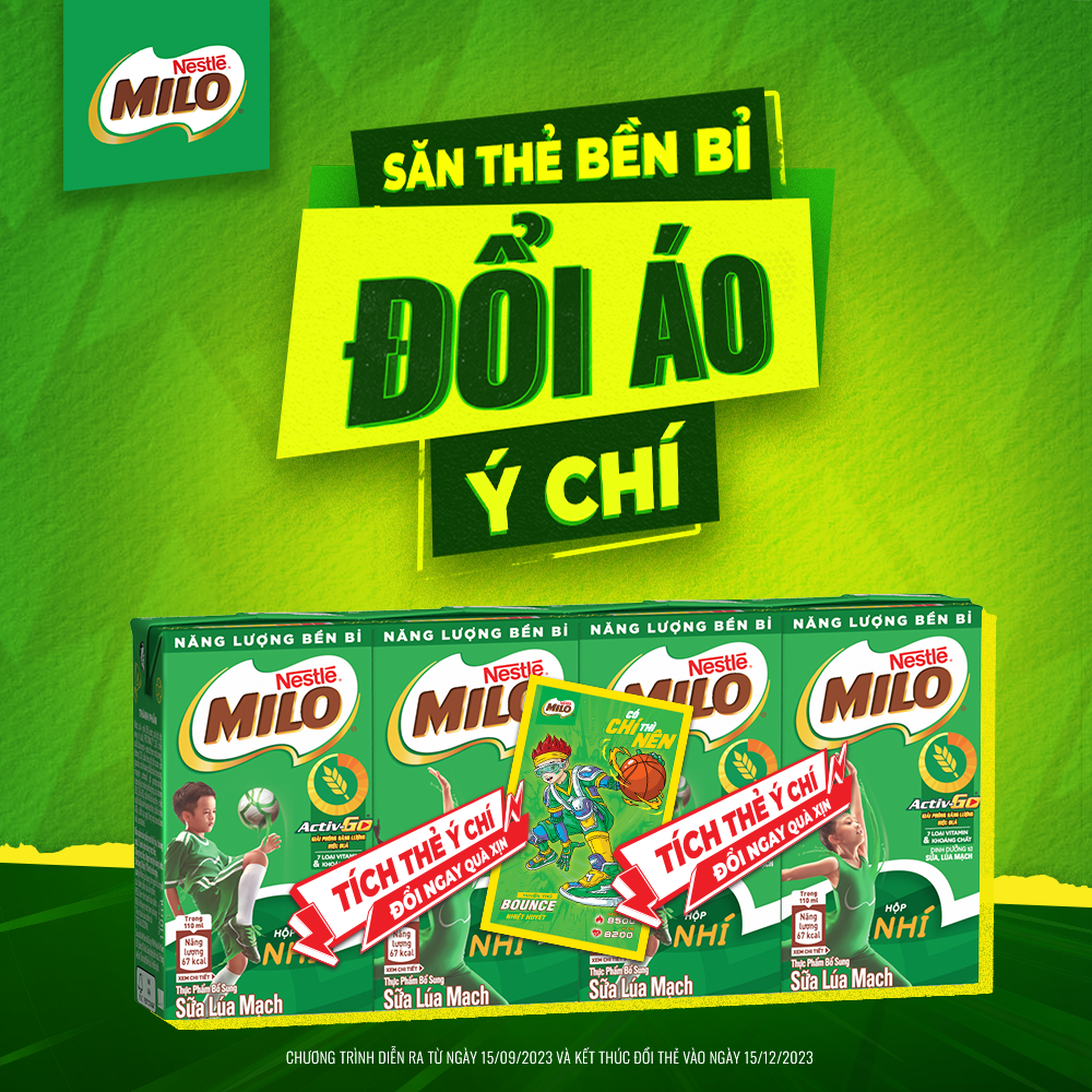 Thùng 48 hộp sữa lúa mạch MILO 110ml (48x110ml)