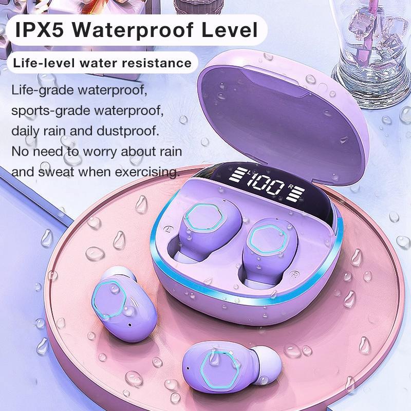 Tai Nghe Bluetooth M13 Tai Nghe Không Dây Bluetooth 5.2 Macaron Tích Hợp Mic Điều Khiển Cảm Ứng Tiếng Ồn