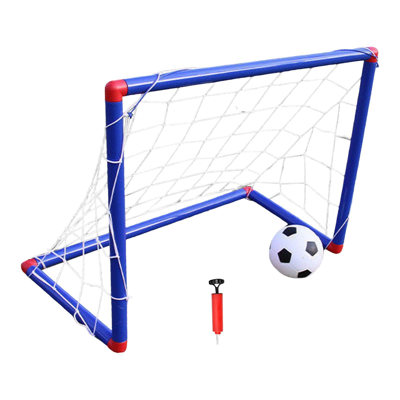 Kids Soccer Goals Soccer Nets Folding for Backyard Mini Playing Football Net