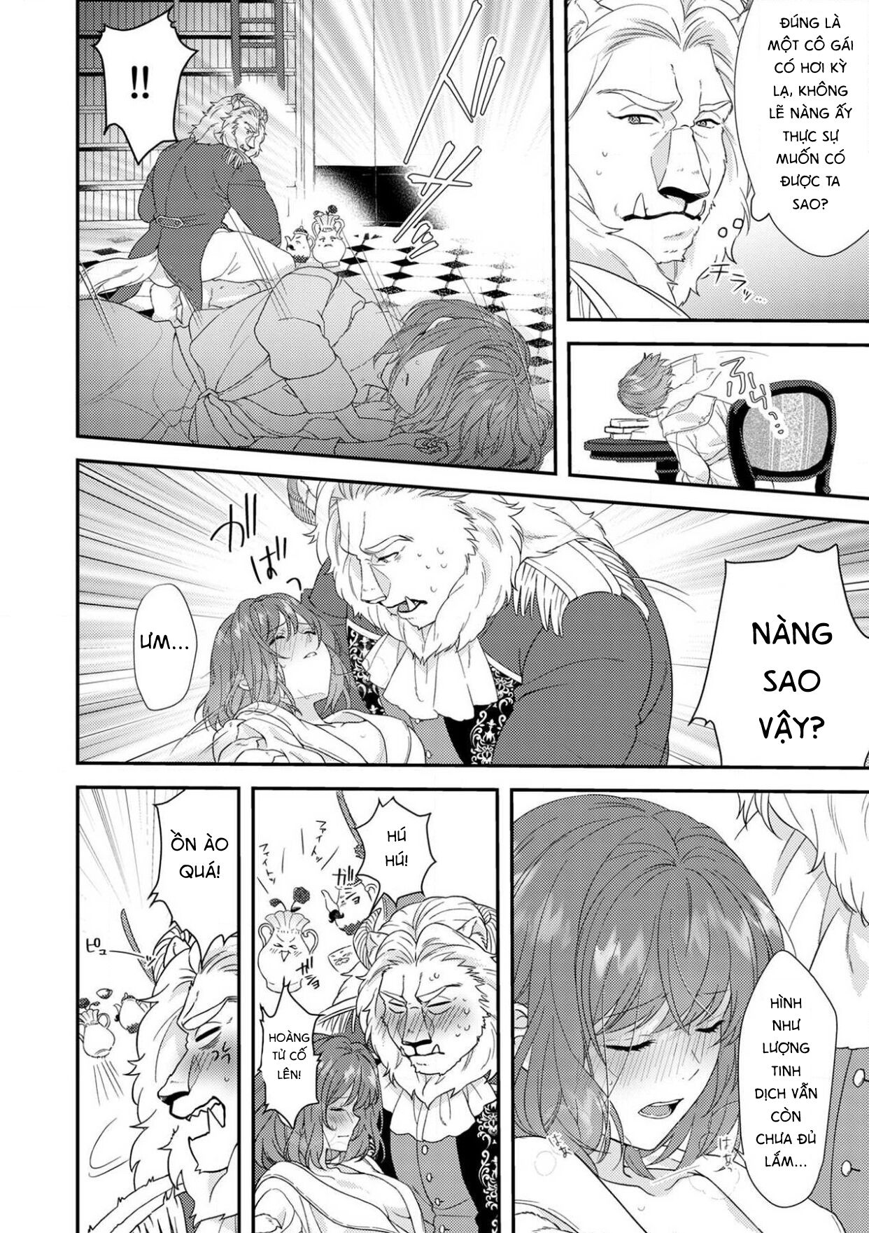 cô gái trinh trắng và quái thú chapter 3.2 1