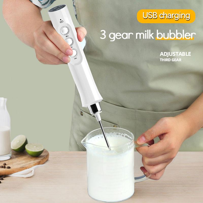 Điện Mới Cà Phê Sữa Frother Sữa Rửa Mặt Foamer Đánh Trộn Khuấy Trứng Be Mini Cầm Tay Cà Phê Sữa Trứng Khuấy Công Cụ USB Chargin