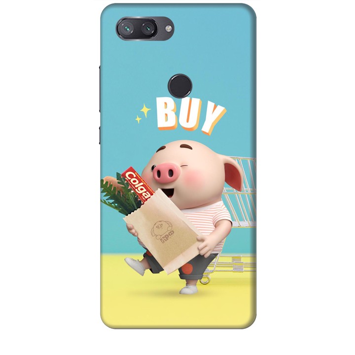 Ốp lưng dành cho điện thoại XIAOMI Mi 8 Lite Heo Con Mua Sắm