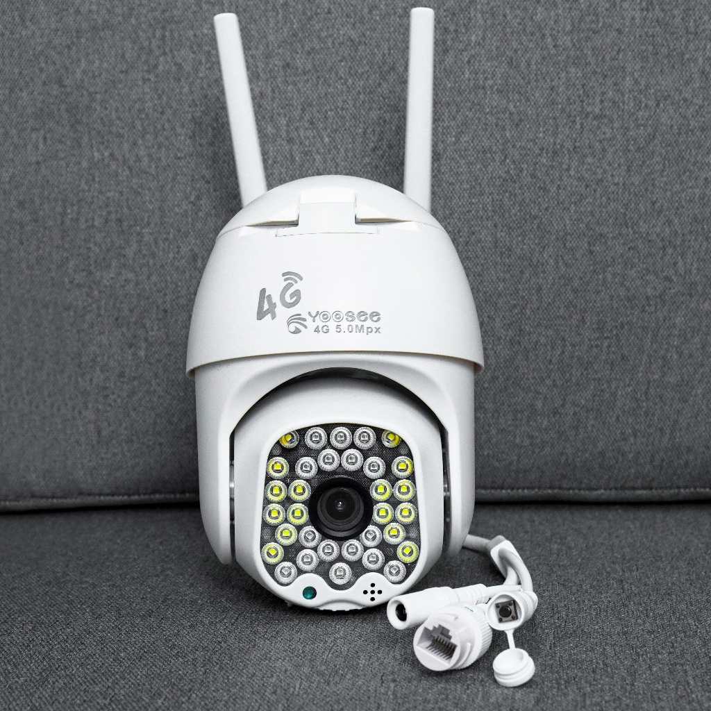 (Mẫu 2024) Camera 4G Yoosee 32 led chống nước, xoay 360 độ,quay đêm có màu,thích hợp sử dụng ở vị trí không có wifi - Hàng chính hãng