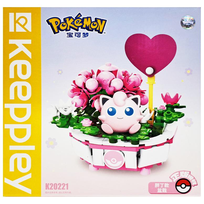 Đồ Chơi Lắp Ráp Mô Hình Bonsai Pokemon - Nhân Vật Jigglypuff - Keeppley K20221