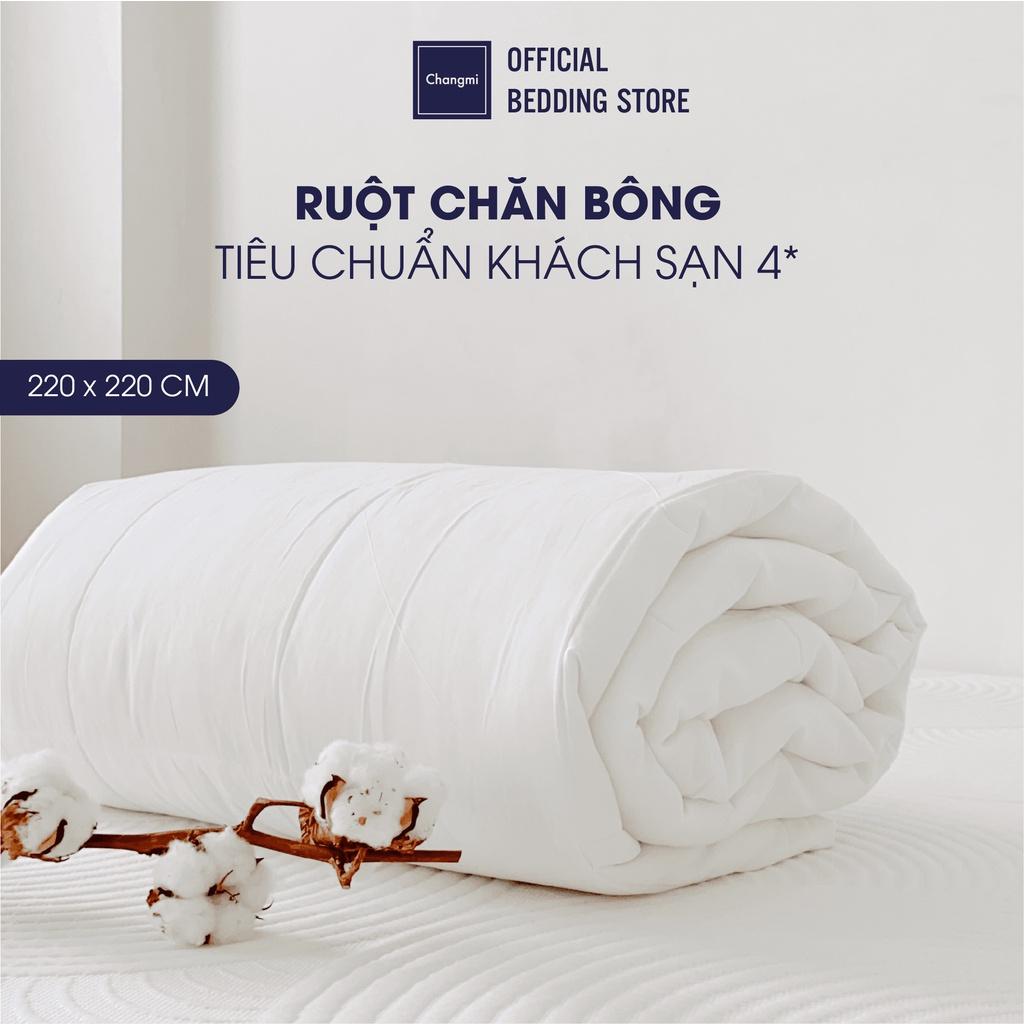 Ruột chăn bông gòn Changmi giữ nhiệt tiêu chuẩn khách sạn 4 sao