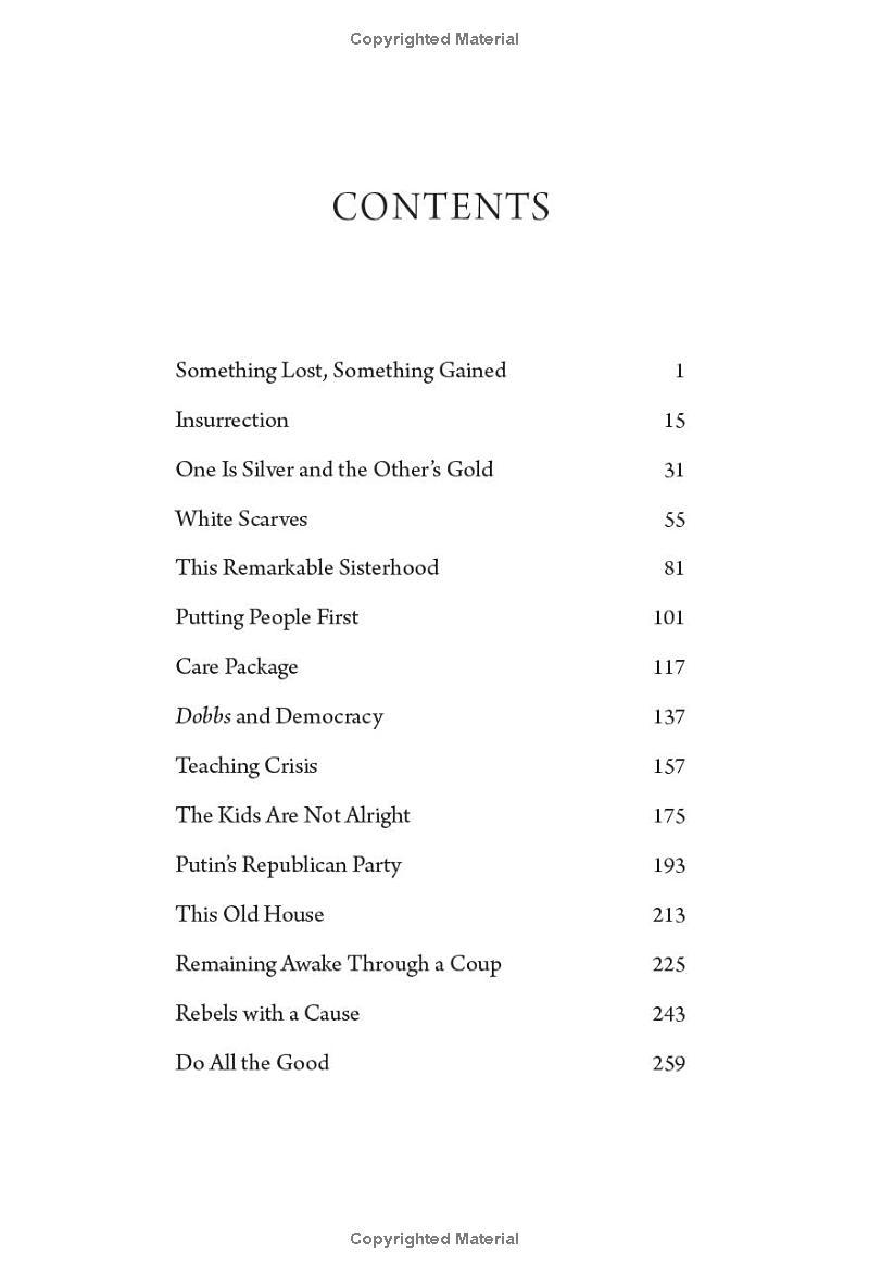 Sách ngoại văn: Something Lost, Something Gained - Reflections On Life, Love, And Liberty