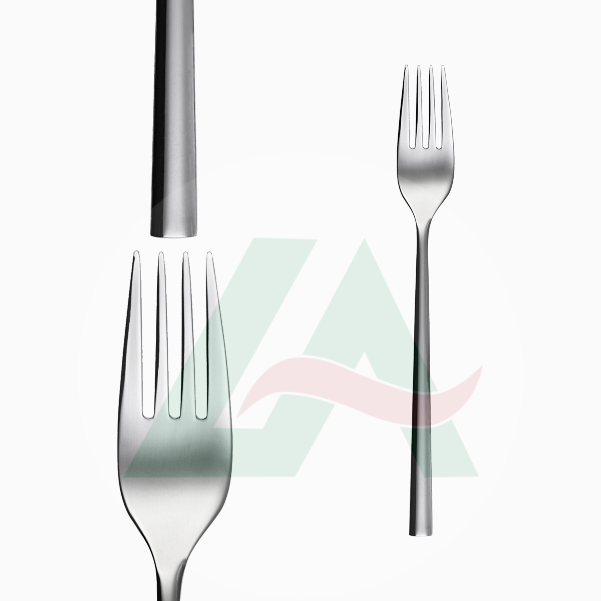 Bộ 6c Muỗng & Nĩa Ăn Inox 304 Stainless Steel 18/10 Đồ dùng bàn tiệc nhà hàng khách sạn cao cấp (Set of 6pcs Table Spoon & Fork)